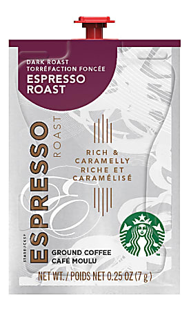Starbucks&reg; Single-Serve Freshpacks, Espresso Roast, Carton Of 72