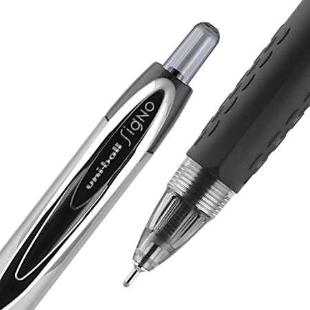 Black Ink 3-Pack Fraud Prevention Gel Pen 