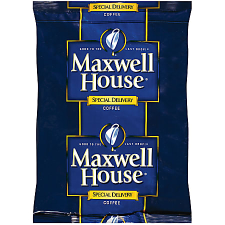 Maxwell House® Single-Serve Coffee Packets, Special Delivery, Carton Of 42