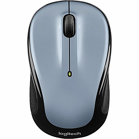 Logitech M325s Wireless Mouse - Optical - Wireless - Radio Frequency - 2.40 GHz - Dark Silver - USB - 1000 dpi - Tilt Wheel - 5 Button(s) - 3 Programmable Button(s) - Small Hand/Palm Size