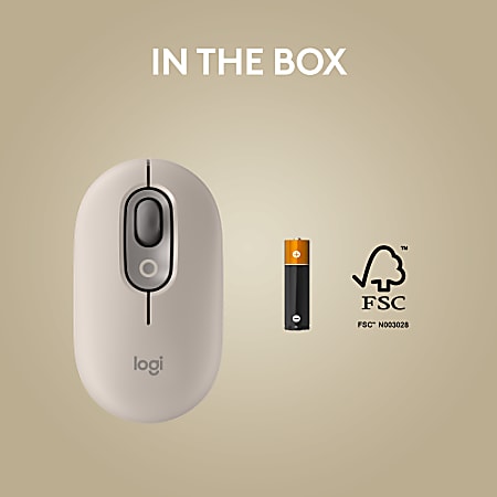 Logitech POP Mouse with emoji Blast Yellow Optical Wireless Bluetooth Blast  USB 4000 dpi Scroll Wheel 4 Buttons - Office Depot