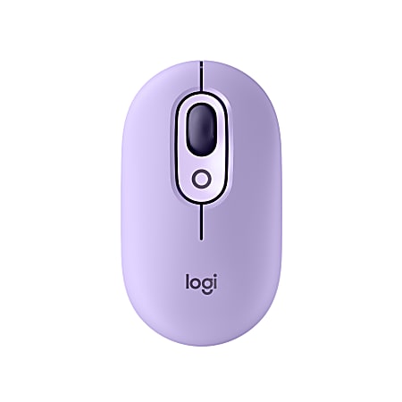 Logitech POP Mouse, Wireless Mouse with Customizable Emojis, SilentTouch Technology, Precision/Speed Scroll, Cosmos - 910006624