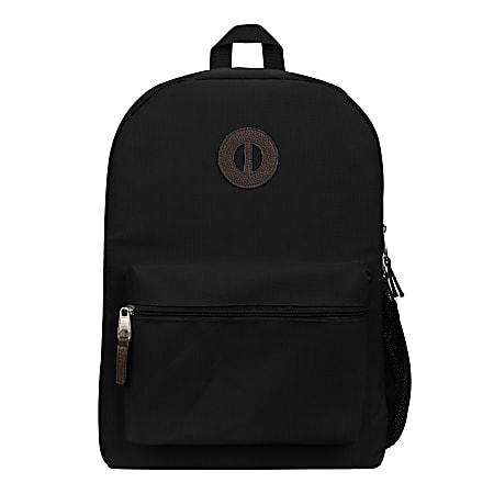 Office Depot® Brand Basic Backpack With 16" Laptop Pocket, Black