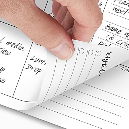 AT A GLANCE Harmony 2026 Weekly Monthly Planner Refill Loose Leaf Desk ...