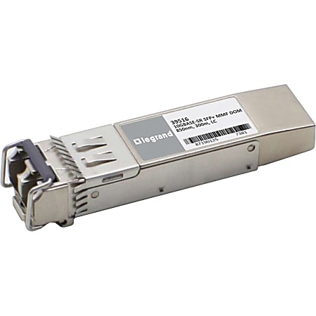 C2G Intel E10GSFPSR Compatible 10GBase-SR MMF SFP+ Transceiver Module TAA - For Optical Network, Data Networking 1 LC 10GBase-SR Network - Optical Fiber Multi-mode - 10 Gigabit Ethernet - 10GBase-SR - 10 Gbit/s - Hot-swappable