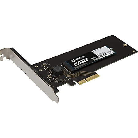 Kingston 480 GB Solid State Drive - PCI Express (PCI Express 3.0 x4) - Internal - Plug-in Card