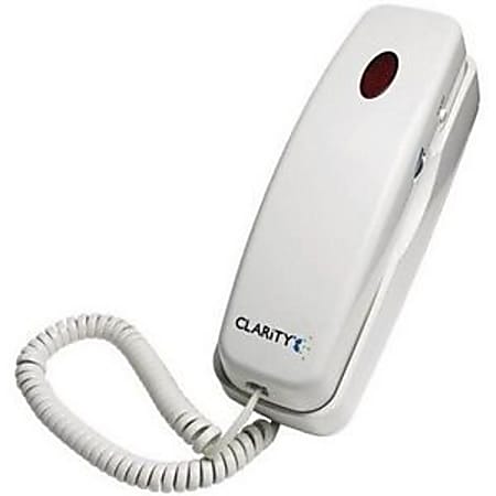 Clarity C200 Amplified Trimline Basic Corded Telephone, CLARC200