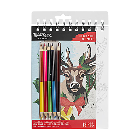 Brea Reese® Color-By-Number Winter Wonderland Coloring Book Kit