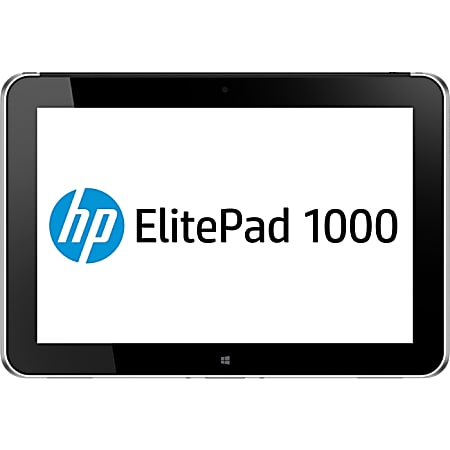 HP ElitePad 1000 G2 64 GB Net-tablet PC - 10.1" - Wireless LAN - Intel Atom Z3795 Quad-core (4 Core) 1.60 GHz - Black, Silver