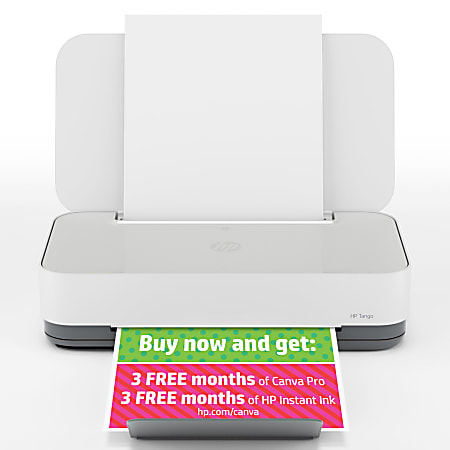 HP Tango Smart Home Wireless Inkjet Color Printer - Office Depot
