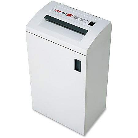 HSM Classic 108.2 Strip-Cut Shredder - Continuous Shredder - Strip Cut - 24 Per Pass - for shredding Paper, Staples, Paper Clip, Credit Card, CD - 0.25" Shred Size - Level 2 - 16 ft/min - 9.50" Throat - 13 gal Wastebin Capacity - 440 W - Beige