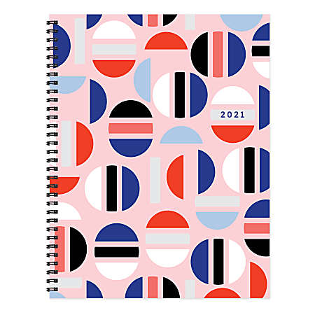 TF Publishing Large Weekly/Monthly Planner, 8-1/2" x 11", Shape, January To December 2021