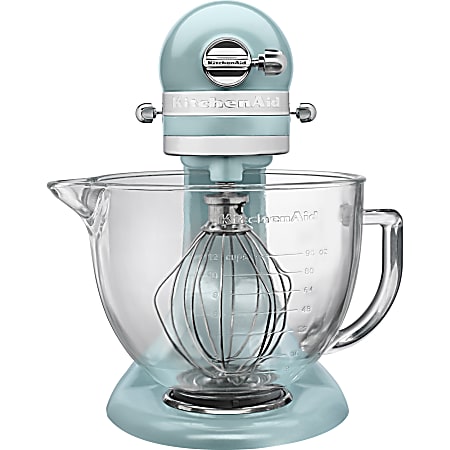 KitchenAid Artisan Design Series 5-Quart Tilt-Head Stand Mixer with Glass Bowl