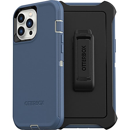 OtterBox Defender Carrying Case Apple iPhone 12 Pro Max, iPhone 13 Pro Max Smartphone - Fort Blue