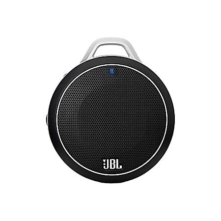 JBL Micro Wireless Ultra Portable Bluetooth® Speaker, 6.5" x 4.1" x 2", Black