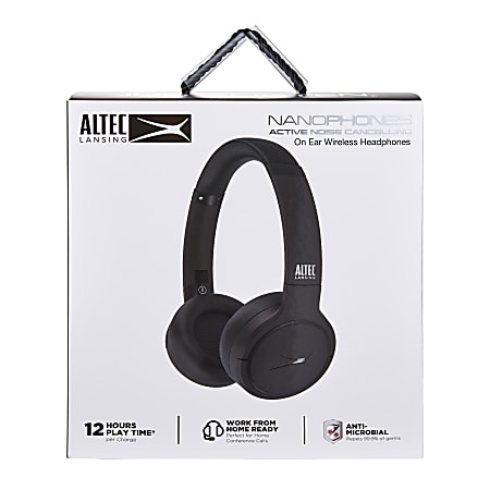 Altec lansing active noise cancelling headphones review hotsell