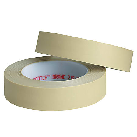 3M™ 218 Masking Tape, 3" Core, 2" x 180', Green, Pack Of 24