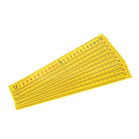 Learning Advantage Elapsed Time Ruler, Student Size, Set Of 10