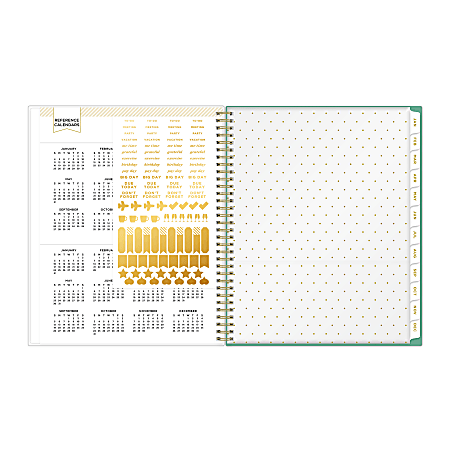 2026 Blue Sky WeeklyMonthly Planner 8 12 x 11 Peyton White January To ...
