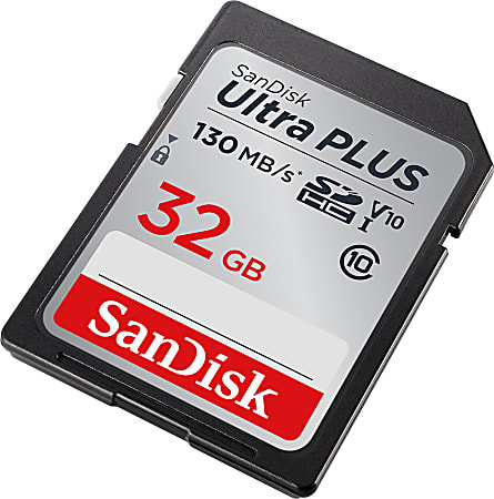 Sandisk Ultra Plus 32gb Microsd Memory Card : Target