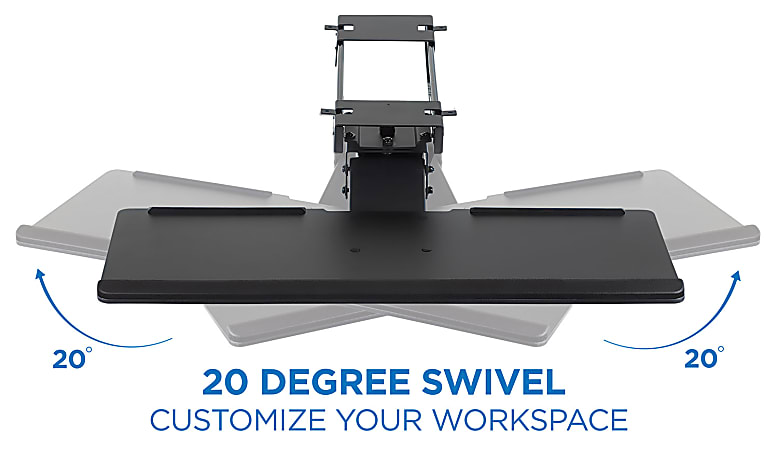 Office depot under clearance desk keyboard tray