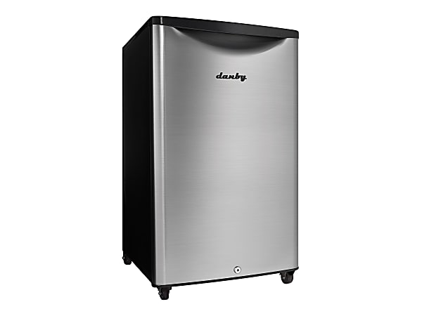 Danby Contemporary Classic DAR044A6BSLDBO - Refrigerator - outdoor - width: 20.7 in - depth: 21.3 in - height: 33.1 in - 4.4 cu. ft - spotless steel