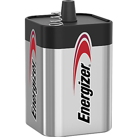 Eveready MAX 6-Volt Alkaline Lantern Battery - For Tape Recorder, Pencil  Sharpener, Lantern, Flashlight - 6 V DC - 6 / Carton