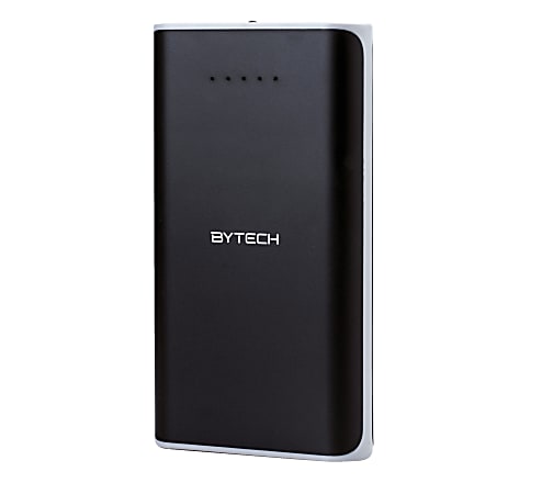 BYTECH® 14,000 mAH Portable Power Bank, Black