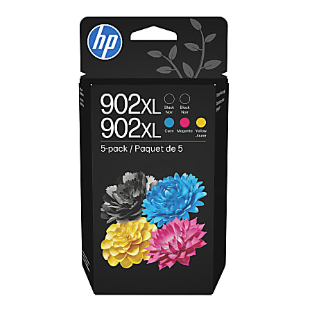 HP 902XL CMY/902XL Blk Ink Crt Cbo 5-Pk
