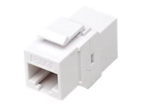 Intellinet - Modular insert (coupling) - CAT 6 - UTP - RJ-45 - white