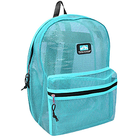 Trailmaker Mesh Backpacks With Zip Front Pockets Girls Assorted Colors ...