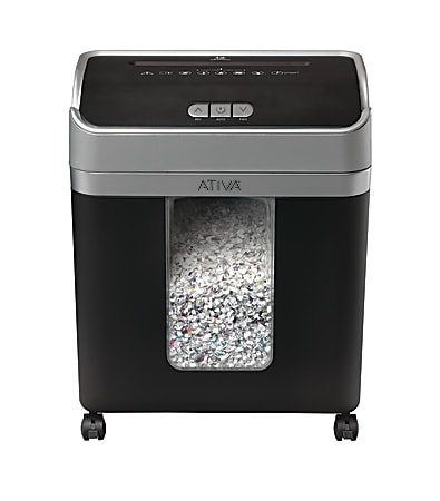 Ativa® 12-Sheet Micro-Cut Shredder, OMM123P