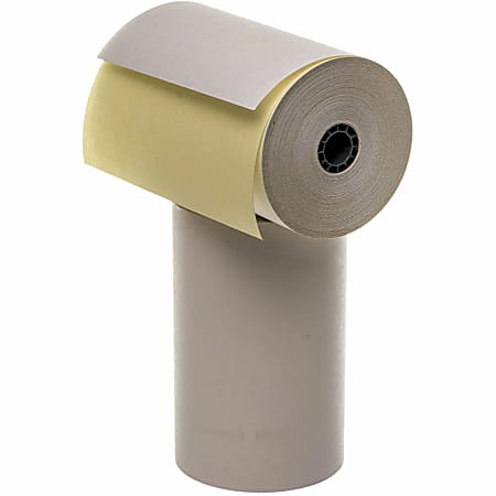 ICONEX 2-ply Carbonless Paper Roll, 3 1/2" x 80', Case Of 60 Rolls