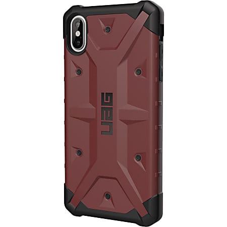 Urban Armor Gear Pathfinder Series iPhone Xs Max Case - For Apple iPhone XS Max Smartphone - Carmine - Impact Resistant, Scratch Resistant, Drop Resistant