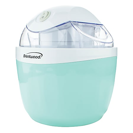 Brentwood Just For Fun 1 Quart Ice Cream And Sorbet Maker Blue - Office  Depot