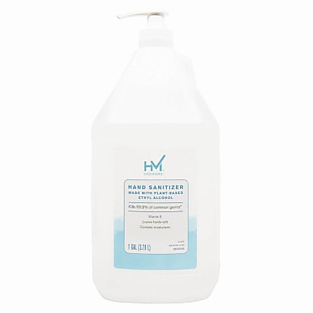 Highmark® Original Hand Sanitizer, Fresh Scent, 1 Gallon, Clear