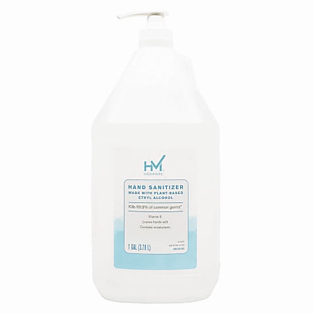 Highmark&reg; Original Hand Sanitizer, Fresh Scent, 1 Gallon, Clear