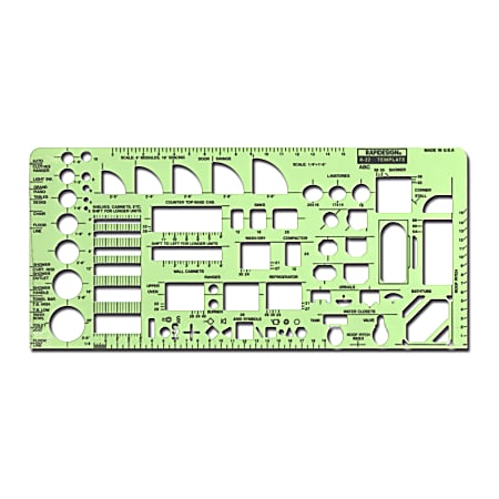 Rapidesign Architectural And Contractors Template, ABC Architectural, 1/4"