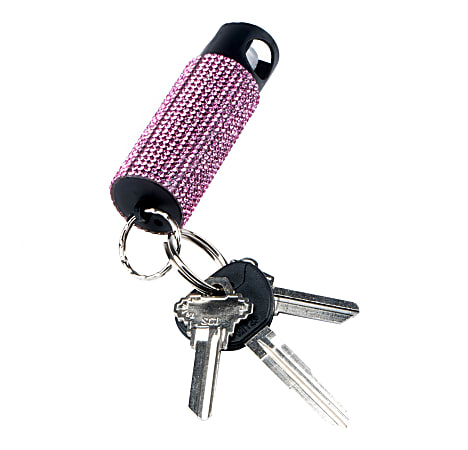 Guard Dog Security Bling It On Pepper Spray, Pink