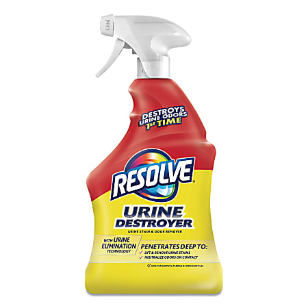 RESOLVE® Urine Destroyer, Citrus, 32 Oz, Carton Of 6 Bottles