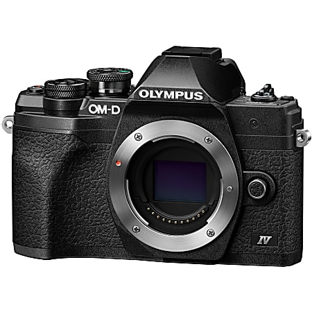Olympus OM-D E-M10 Mark IV 20.3 Megapixel Mirrorless Camera Body Only - Black - 4/3" Sensor - Autofocus - V207130BU000