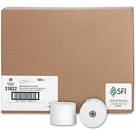 Business Source 1-Ply 2-1/4