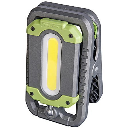 PowerSmith® 1,000-Lumen 11W Rechargeable LED Clamp Light, Green