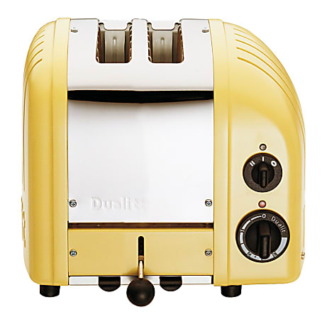 Dualit NewGen Extra-Wide Slot Toaster, 2-Slice, Canary Yellow