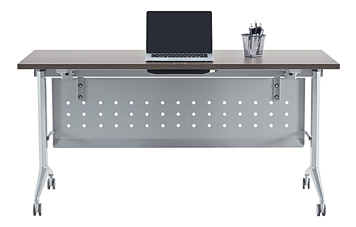 WorkPro AnyPlace Flip Top Nesting Training Table With Modesty