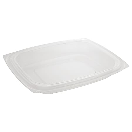 Dart® ClearPac® Container Lids, Clear, 63 Lids Per Pack, Carton Of 8 Packs