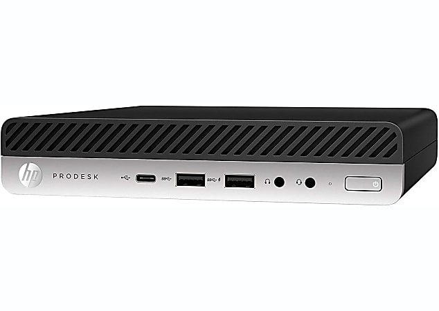 HP ProDesk 600G3 Mini Refurbished Desktop PC, Intel® Core™ i7, 16GB Memory, 256GB Solid State Drive, Windows® 10 Pro, RF610715