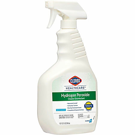 Clorox Healthcare Hydrogen Peroxide Cleaner Disinfectant Spray - Liquid ...