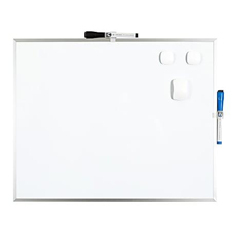 U Brands® Magnetic Dry-Erase Whiteboard, 16" x 20",