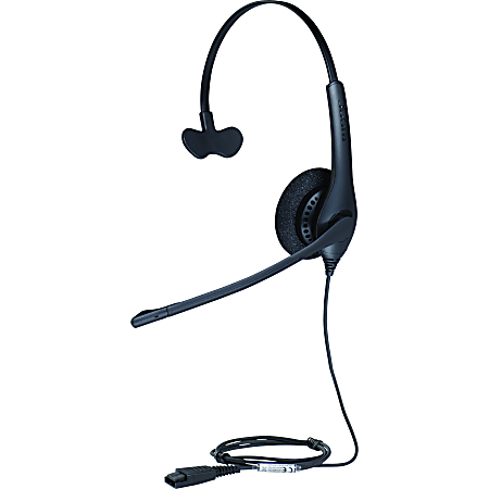 Jabra BIZ 1500 Headset - Mono - Quick Disconnect - Wired - 300 Ohm - 20 Hz to 4.50 kHz - Over-the-head - 15130157